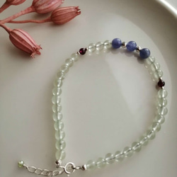 年末スペシャル!! Klee Jewelry ﹡出水芙蓉_ Grapestone Danquan Garnet Bracelet 1枚目の画像
