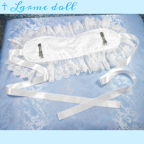 受注生産】《☥》ロリィタヘッドドレス (白) ヘッドドレス  