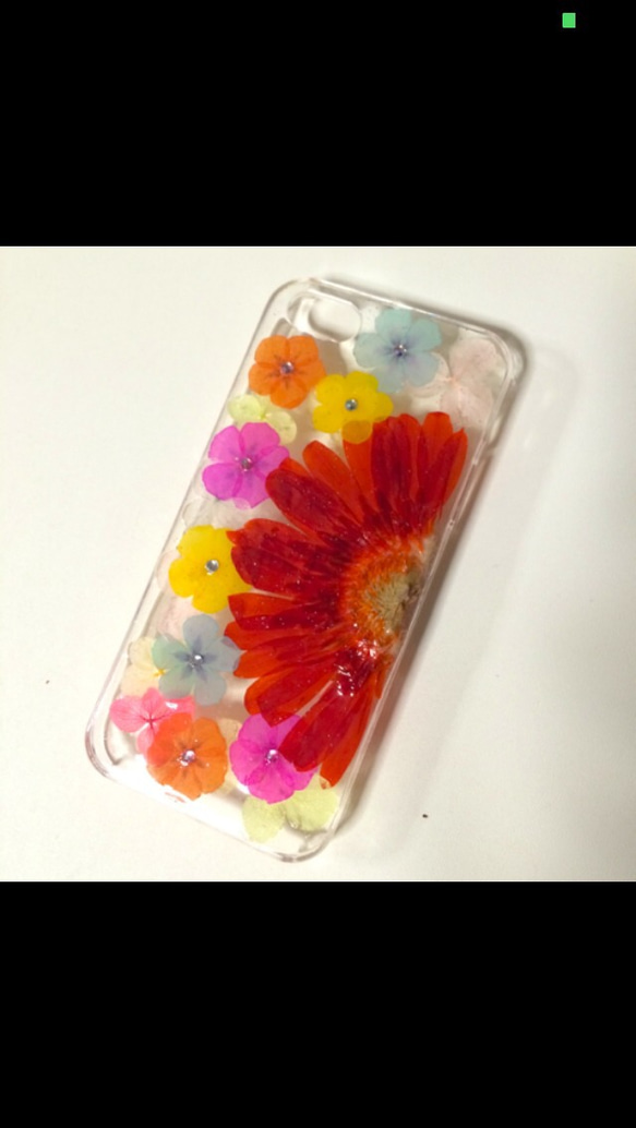 【限定1品】summer♡押し花iPhoneケース 3枚目の画像