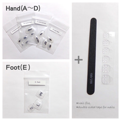 尺寸確認甲片 Size check tip 第2張的照片