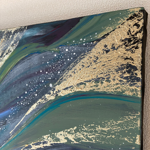 モダンアート 現代アート ブルー 抽象画 北欧アート 北欧