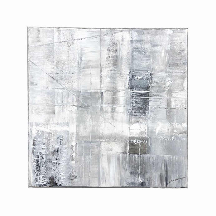 BLANC - シンプル　絵画　アート　抽象画 　モノトーン　アート　アブストラクト　ミニマリスト　絵　白　ホワイト 66,000円