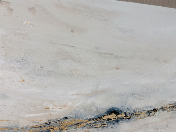 BORDERLESS - アート　モダン　ベージュ　グレー　白　ホワイト　ネイビー　絵画　ミニマリスト　シンプル　絵 7枚目の画像