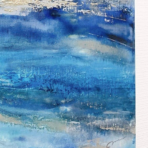 BORDERLESS - ネイビー アート 絵画 かっこいい スタイリッシュ