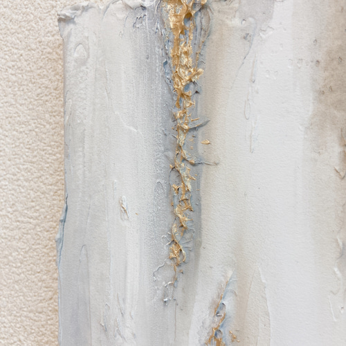 GREIGE アート 抽象画 現代アート ベージュ グレー 白 茶色 ブラウン