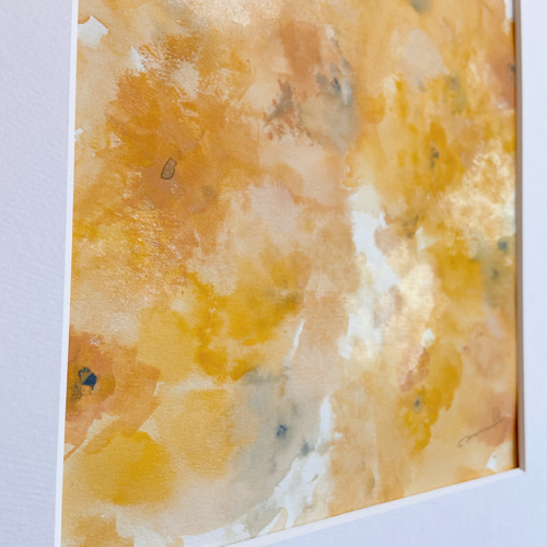 他の人発送×現代アート【抽象画】肉筆油彩画 抽象画 「現代アート「彩-5」 色紙に油彩の抽象画、 - メルカリ