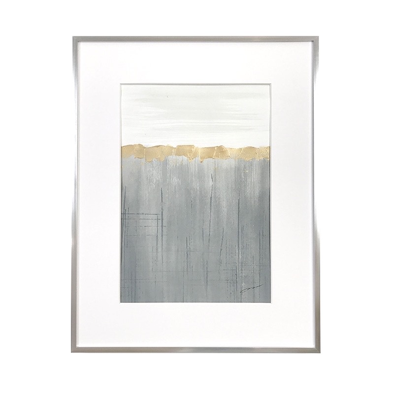 インテリア/絵画/アート/抽象画/モダン/ホテル/ホワイト/ゴールド/波動 81a904820963ea3e80d51a8cb165b7