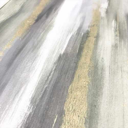 OLIVE アート 抽象画 絵画 フレーム 額縁 ゴールド 緑 グリーン ブルー