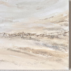 BORDERLESS - ベージュ　インテリア　アート　絵画　シンプル　ナチュラル　北欧モダン　おしゃれ　グレー　白 7枚目の画像