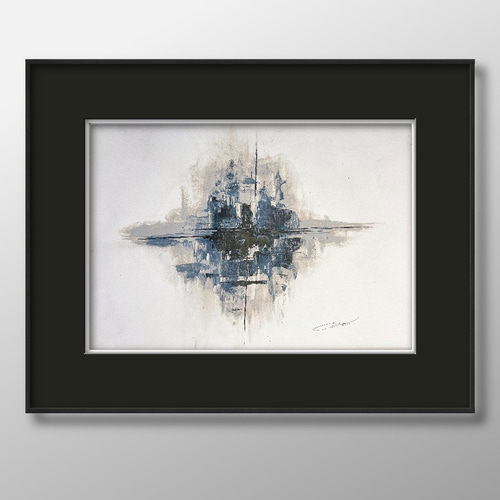 Abstract Art】抽象画 モダン コンテンポラリー アクリル原画