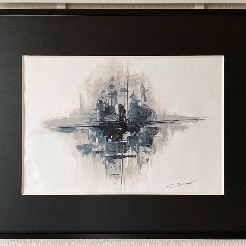 BLOCKS - アート モノトーン 現代アート 絵画 シンプル モダン BLOCKS - アート モノトーン 現代アート 絵画 シンプル モダン