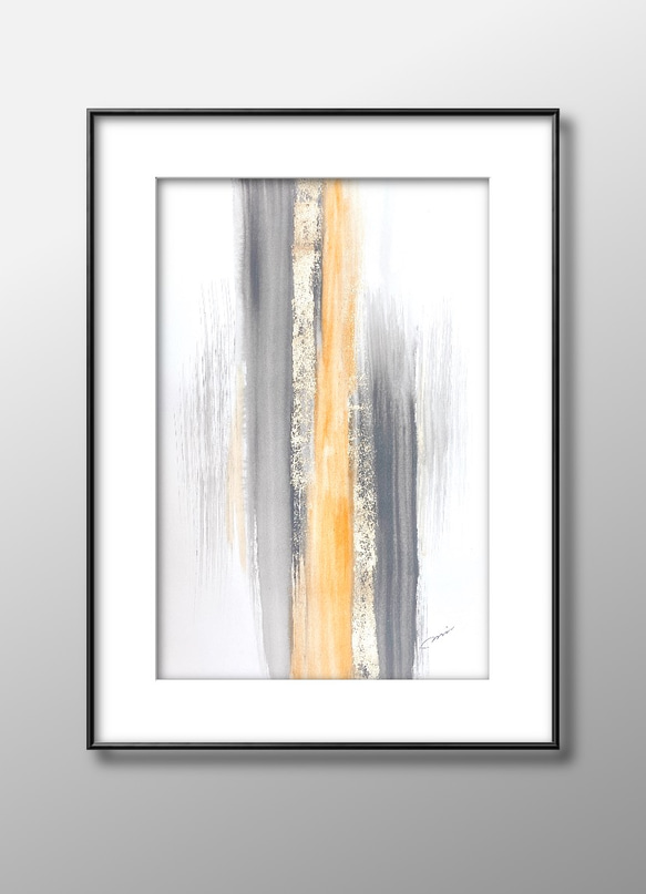 イエロー系 抽象油彩画 サインあり Nickel Azo Yellow Watercolor - DANIEL SMITH Artists' Materials