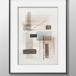 絵画/現代アート/モダンアート/抽象画/アクリル画/原画/額装/額縁/油絵/ AQUA 02 - 絵画 抽象画 モダンアート 現代アート おしゃれ ブルー