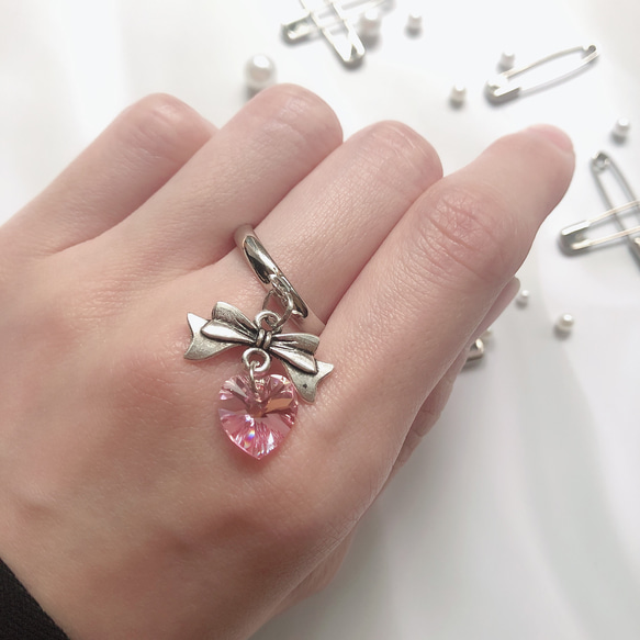 ❤︎量産型地雷❤︎kiler heart ring 2枚目の画像