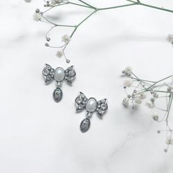 ❤︎量産型地雷❤︎silver pierce/earring 2枚目の画像