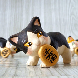 受注制作】福助さん お福さんセット 大サイズ 縁起物 その他置物