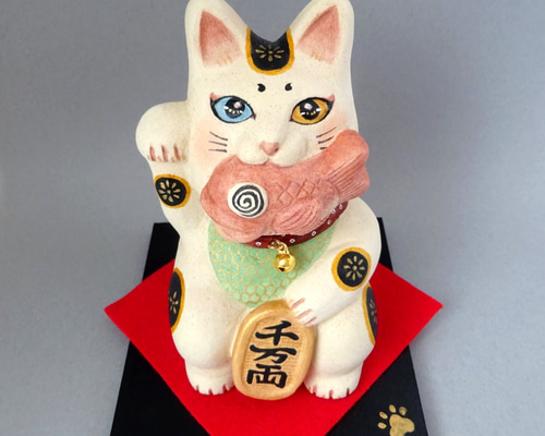 t*a様 創作招き猫　京作家製作　一点もの 創作招き猫 京作家製作 一点もの