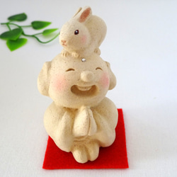 受注制作】縁起物！福助さん 大サイズ その他置物 ことほぎ 通販