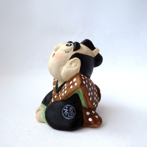 縁起物！福助さんお福さんセット 小サイズ その他置物 ことほぎ 通販
