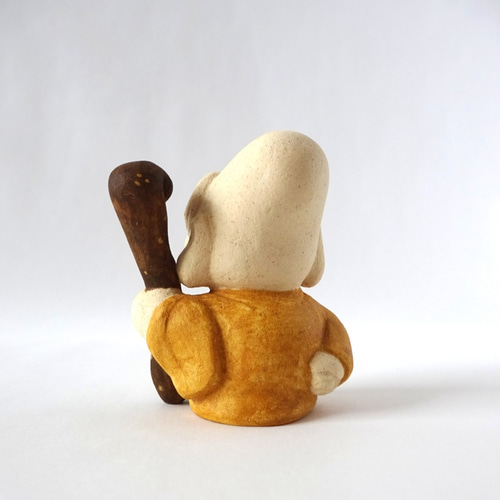 受注制作】七福神の福禄寿様 小サイズ 縁起物 その他置物 ことほぎ