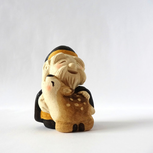 受注制作】七福神の寿老人様 小サイズ 縁起物 その他置物