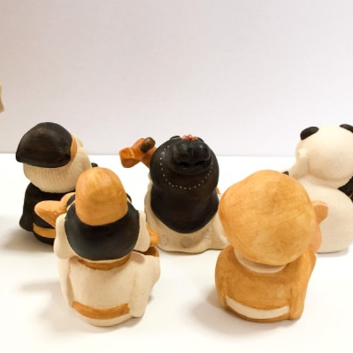 受注制作】笑門来福！ことほぎ七福神セット 小サイズ 縁起物 その他