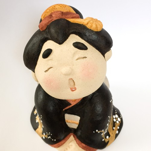 受注制作】福助さん お福さんセット 大サイズ 縁起物 その他置物 受注制作】福助さん お福さんセット 大サイズ 縁起物 その他置物