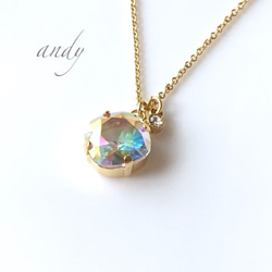 Swarovski Crystal Transemisson Necklace 5枚目の画像