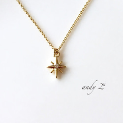 Lucky Star Motif Necklace《Gold or Silver》 1枚目の画像