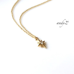 Lucky Star Motif Necklace《Gold or Silver》 3枚目の画像