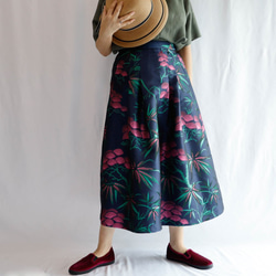 KABUKI WOVEN TEXTILE -Long Skirt 第5張的照片