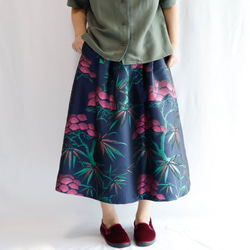 KABUKI WOVEN TEXTILE -Long Skirt 第7張的照片