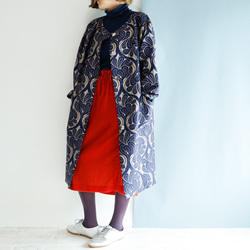Kimagure 系列 - Covent Garden 灰色錦緞超大外套“免運費” 第1張的照片