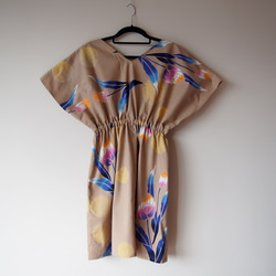 OKINAWA DRESS -Mini dress using YUKATA(Summer KIMONO) fabric 第6張的照片