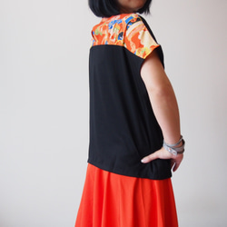 KIMONO TOP -KATE Using vintage kimono fabric. 第3張的照片