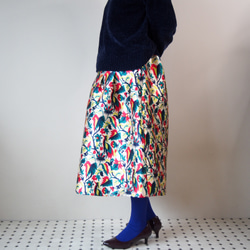 「再販」MACAO きまぐれコレクション第２弾　-クレイジーなプリントのスカート 9枚目の画像