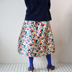 「再販」MACAO きまぐれコレクション第２弾　-クレイジーなプリントのスカート 10枚目の画像