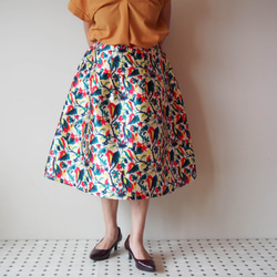 「再販」MACAO きまぐれコレクション第２弾　-クレイジーなプリントのスカート 7枚目の画像