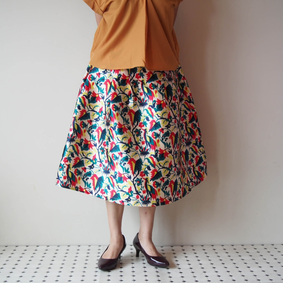 「再販」MACAO きまぐれコレクション第２弾　-クレイジーなプリントのスカート 8枚目の画像