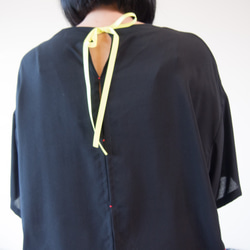 KIMONO TOP -Over sized top with CHINESE textile 第5張的照片