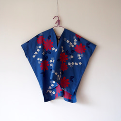 OKINAWA TOP  -upcycled from unused summer KIMONO 第10張的照片