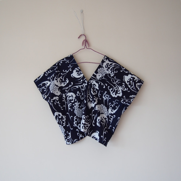 OKINAWA TOP  -upcycled from unused summer KIMONO 第9張的照片