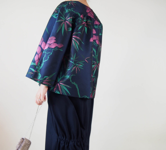 &lt;定做&gt; “再次上架” KABUKI JACKET - 3 種顏色的和服式梭織夾克！ 第4張的照片