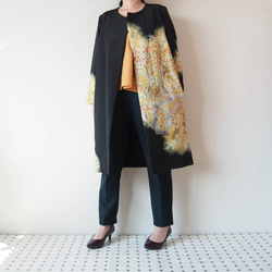 KIMONO Long Jacket -upcycled from Vintage Kimono 第9張的照片