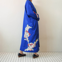 KIMONO Long Jacket -upcycled from Vintage Kimono 第7張的照片