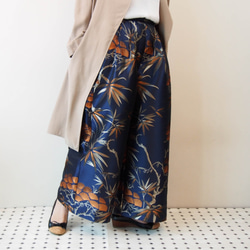 KABUKI TROUSERS -with KIMONO inspired woven fabric 第9張的照片