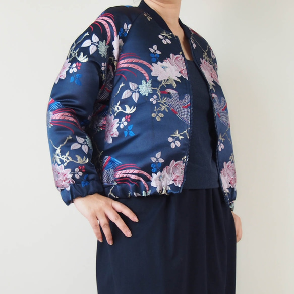 Whimsy Collection-Orient Pattern Blouson“免費送貨” 第2張的照片