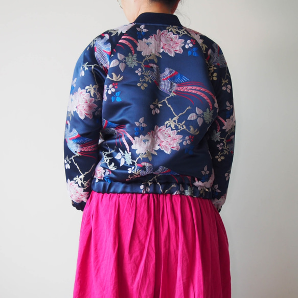 Whimsy Collection-Orient Pattern Blouson“免費送貨” 第5張的照片