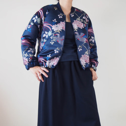 Whimsy Collection-Orient Pattern Blouson“免費送貨” 第9張的照片