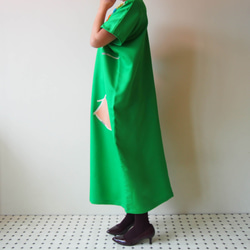 Square KIMONO Dress -using Vintage Kimono 第7張的照片